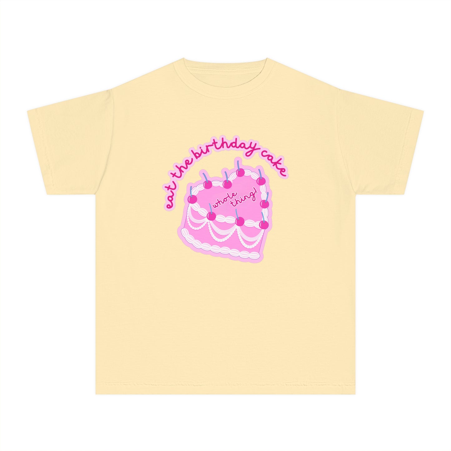 Youth Birthday Cake T-Shirt