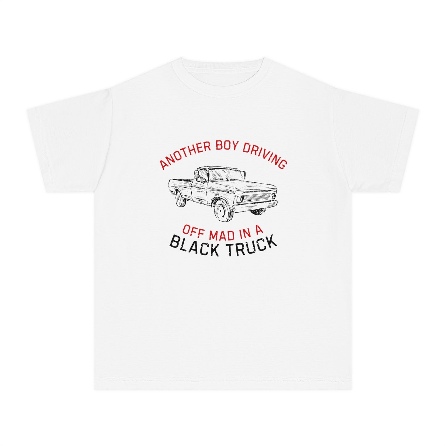 Youth Another Boy Black Truck T-Shirt