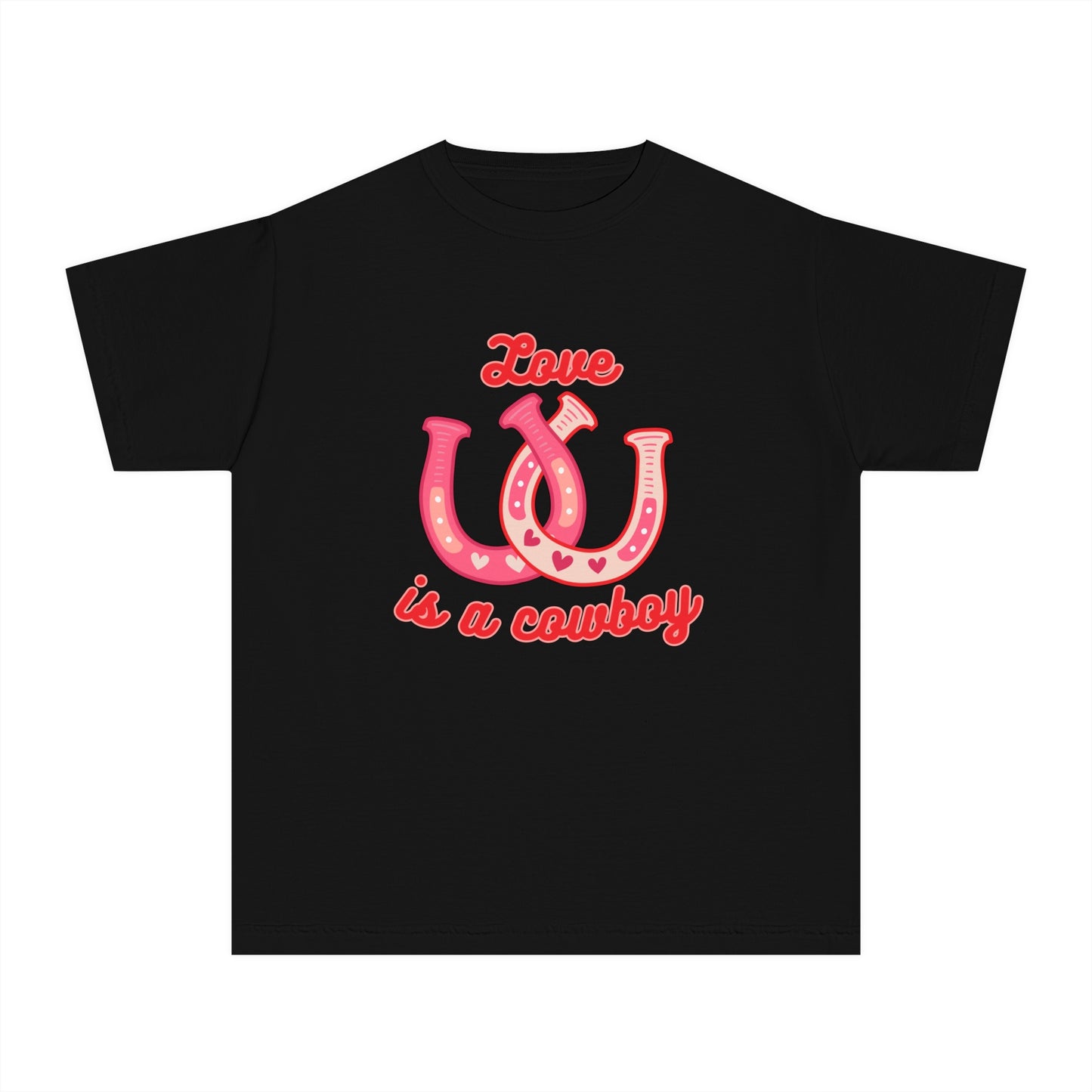Youth Love Is A Cowboy Graphic T-Shirt