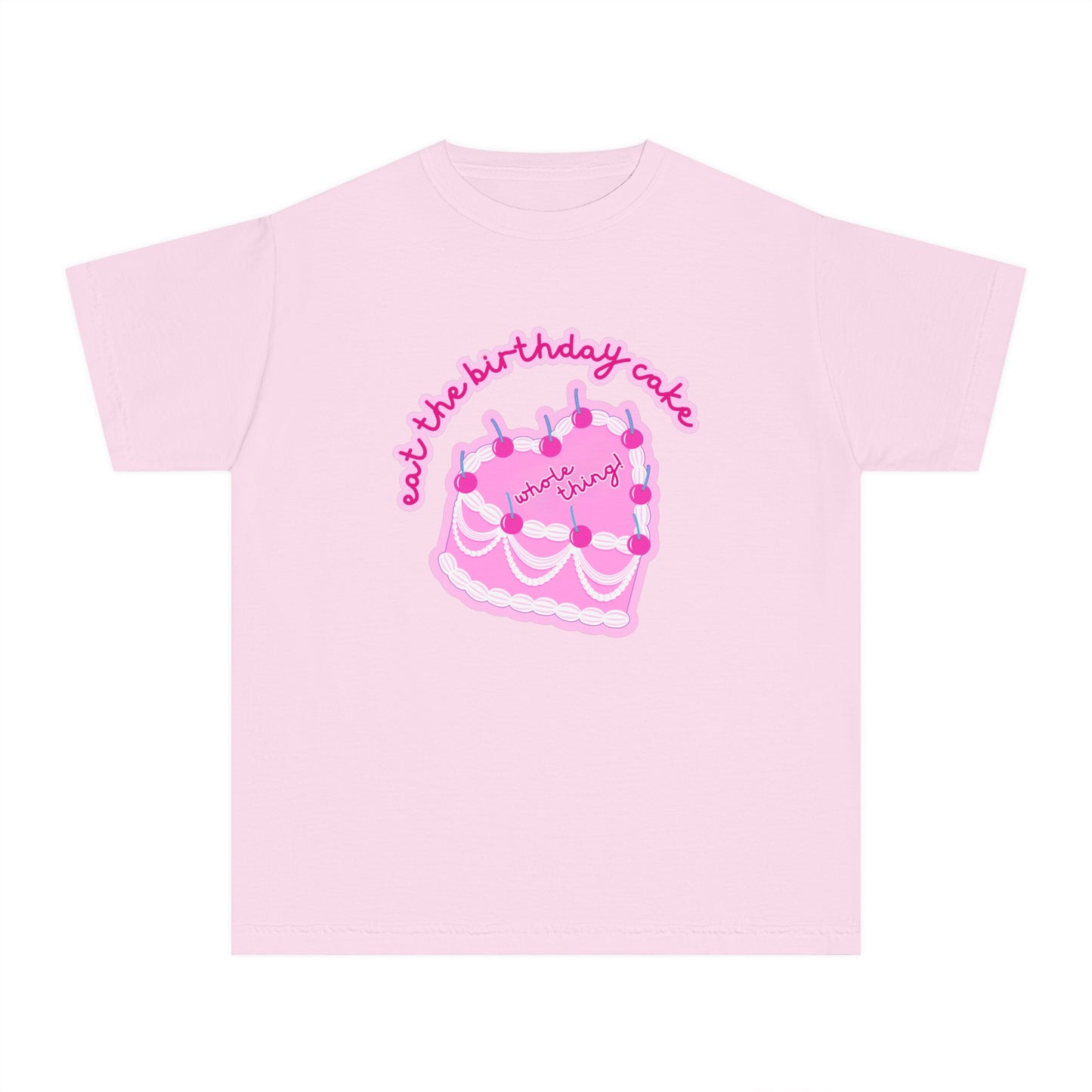 Youth Birthday Cake T-Shirt