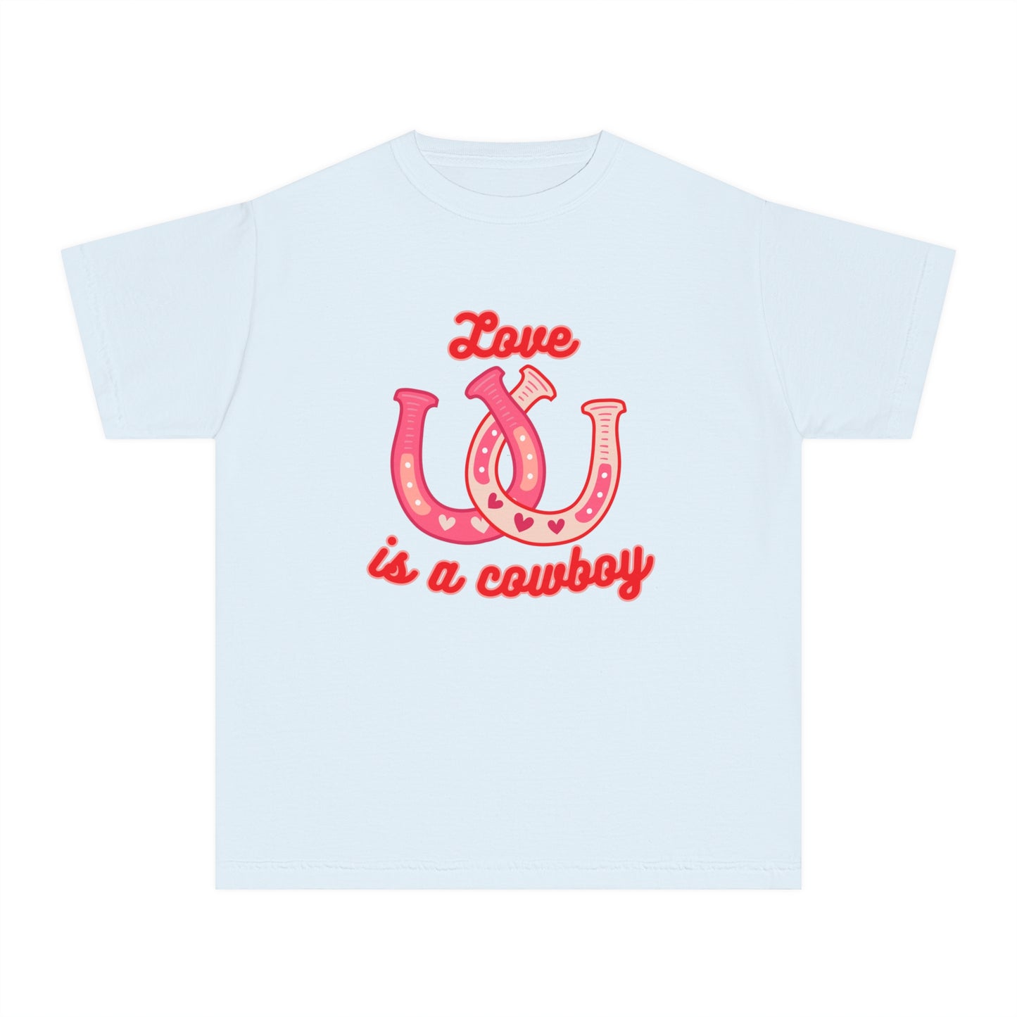Youth Love Is A Cowboy Graphic T-Shirt
