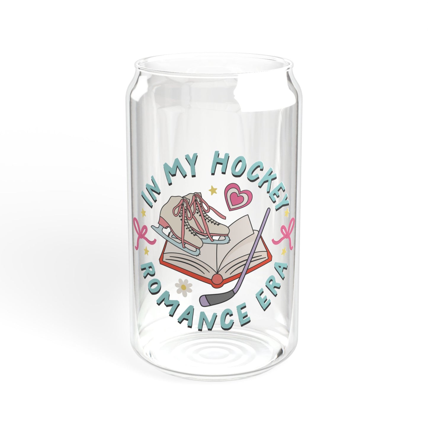 Hockey Romance Era Sipper Glass