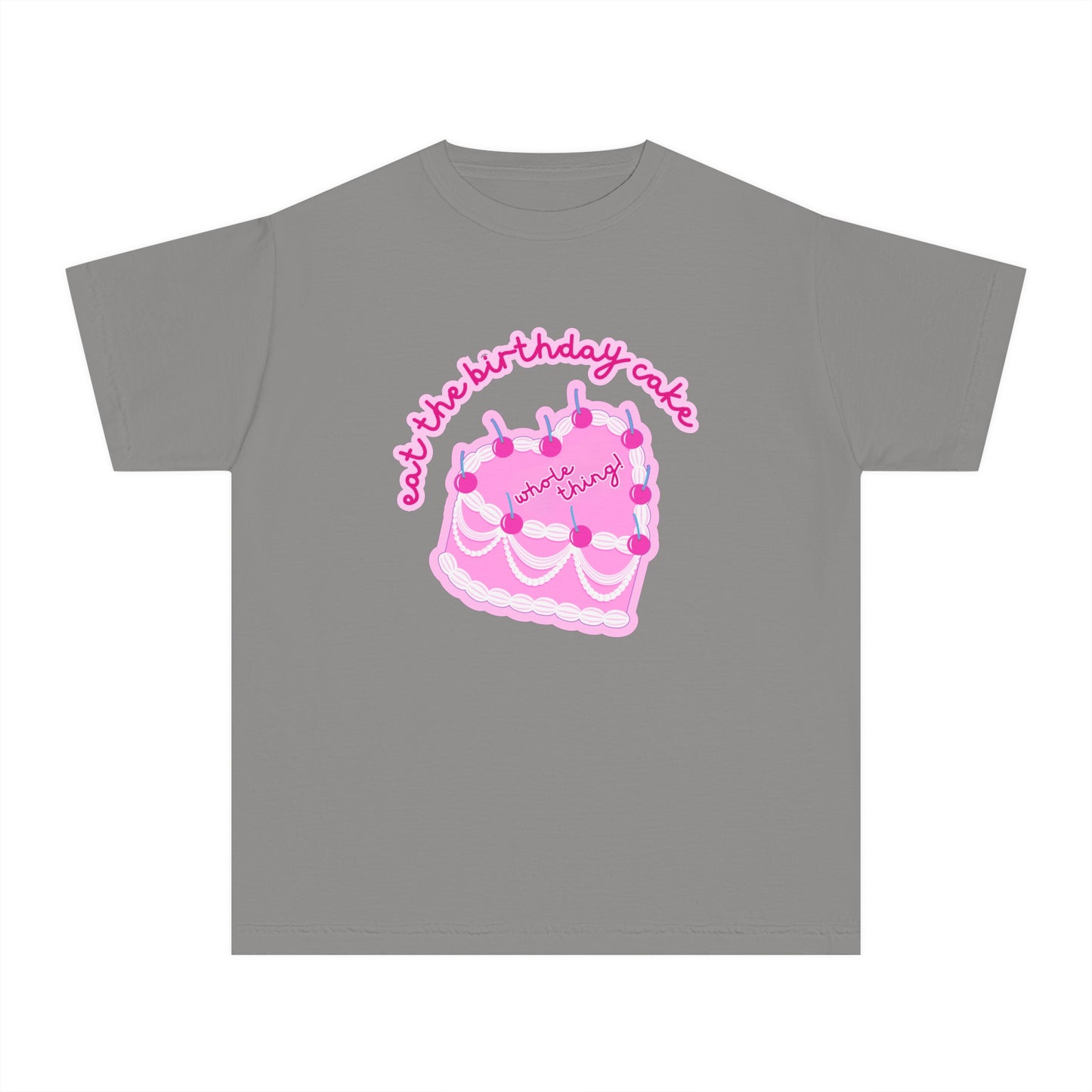 Youth Birthday Cake T-Shirt