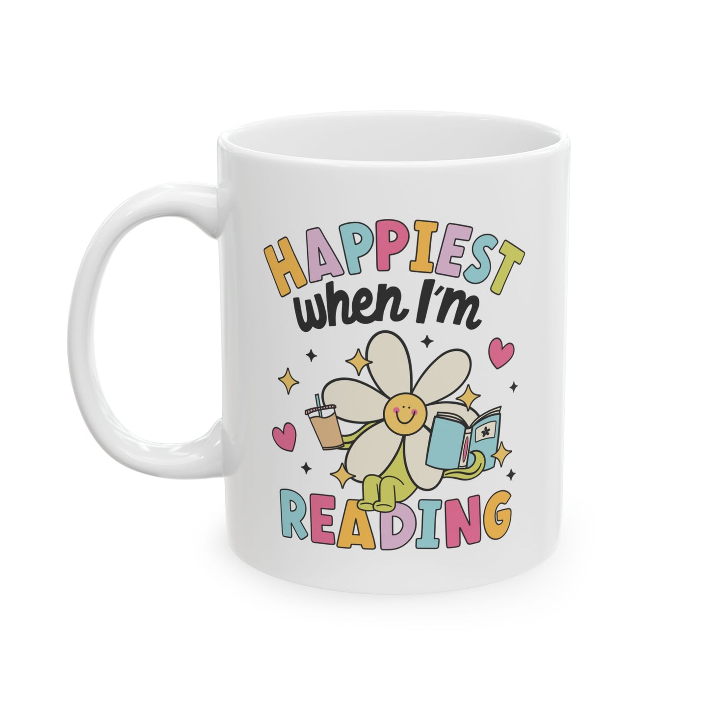 Happiest When I'm Reading Mug