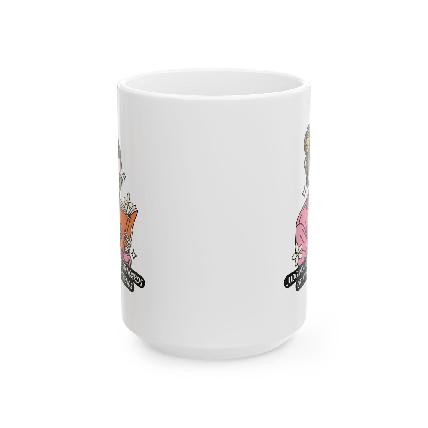 Judging Men By My Book Boyfriends Mug
