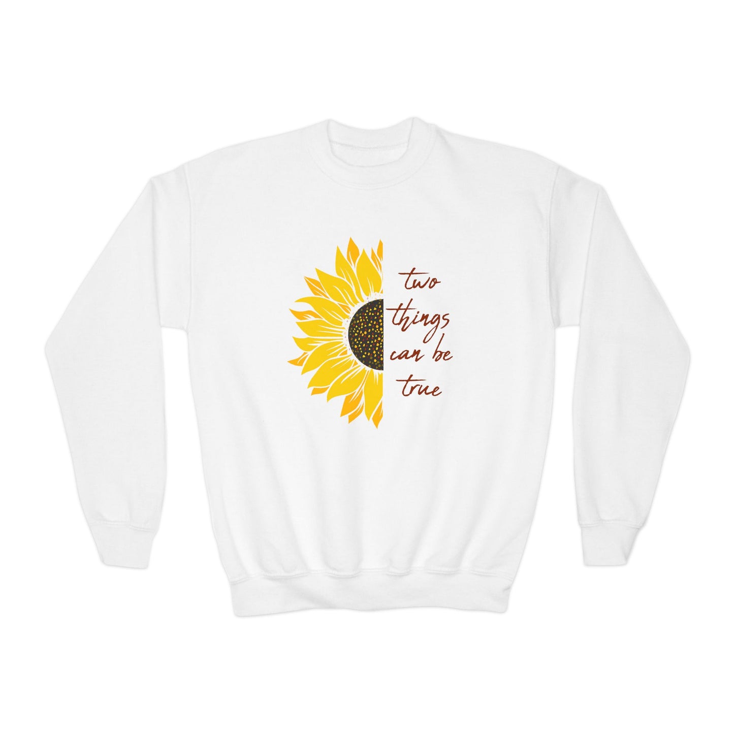 Youth Two Things Can Be True Sweatshirt