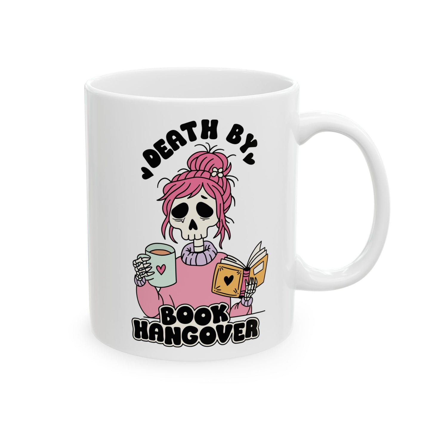 Death By Book Hangover Mug