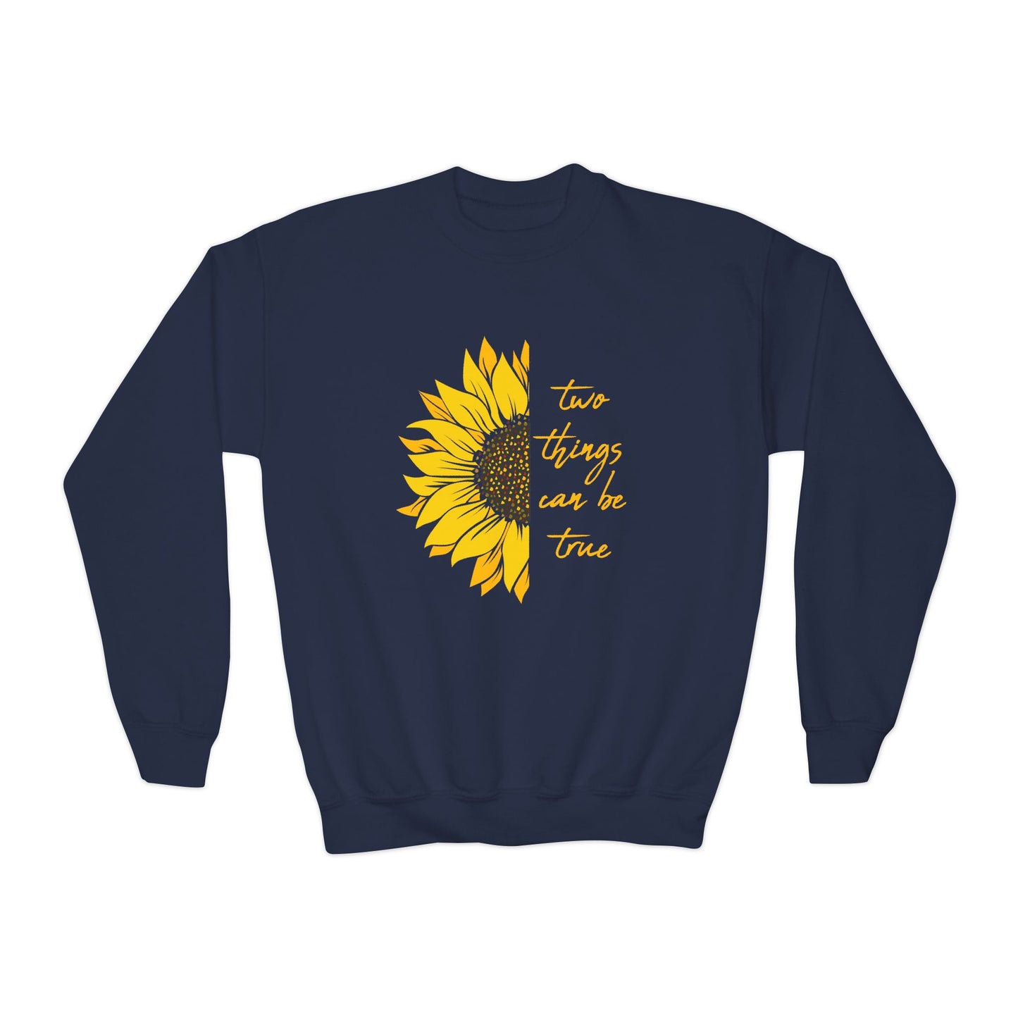Youth Two Things Can Be True Sweatshirt