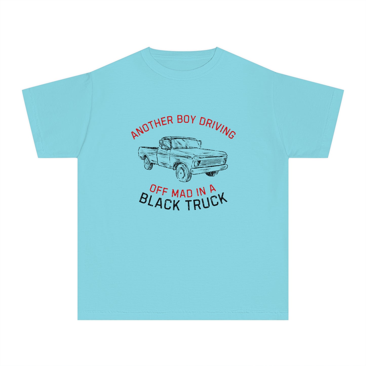 Youth Another Boy Black Truck T-Shirt