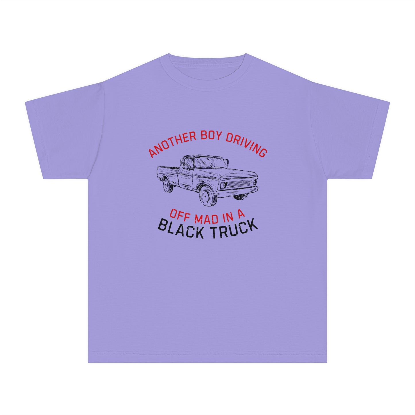 Youth Another Boy Black Truck T-Shirt