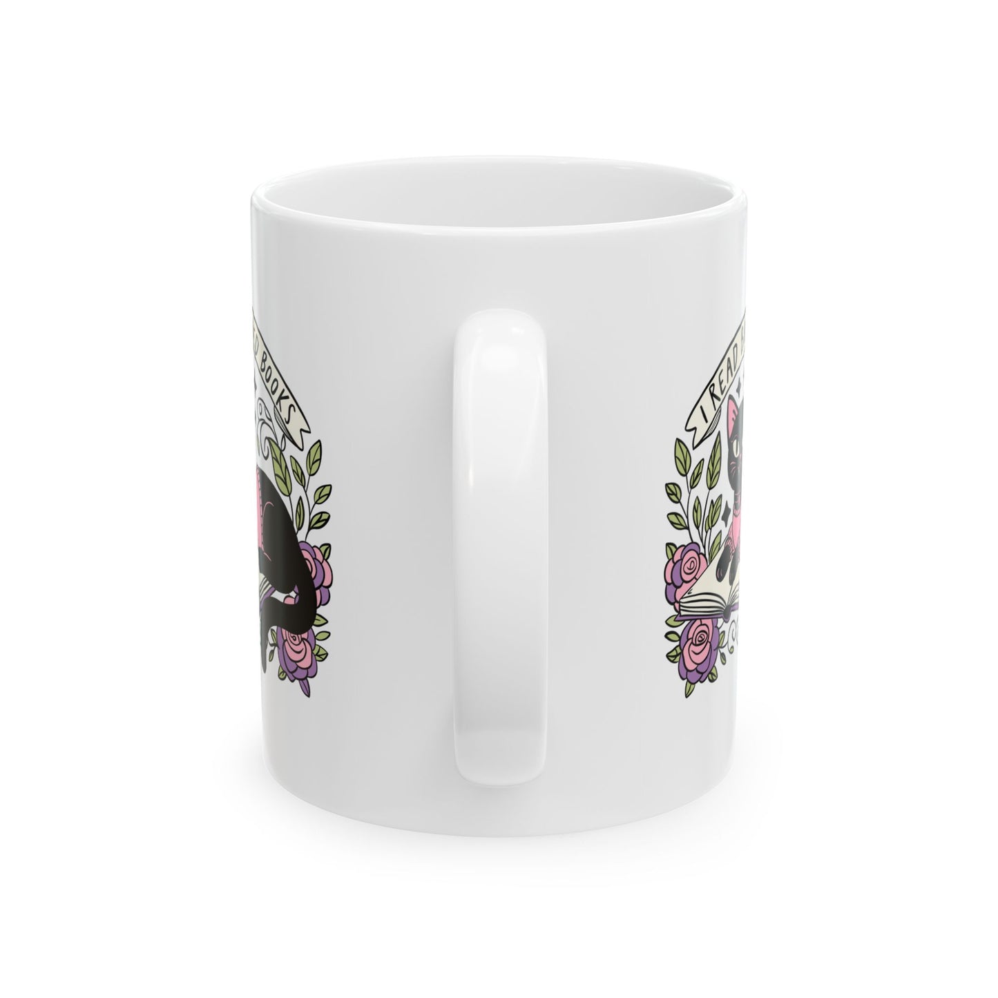 I Read Banned Books Cat Mug