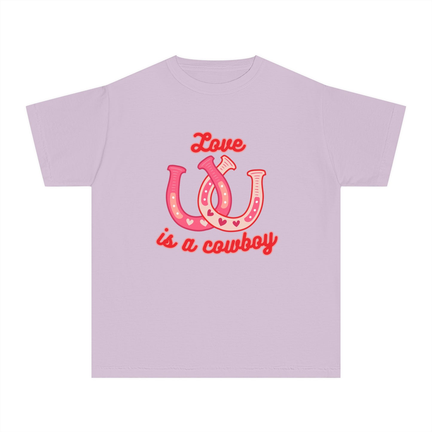 Youth Love Is A Cowboy Graphic T-Shirt
