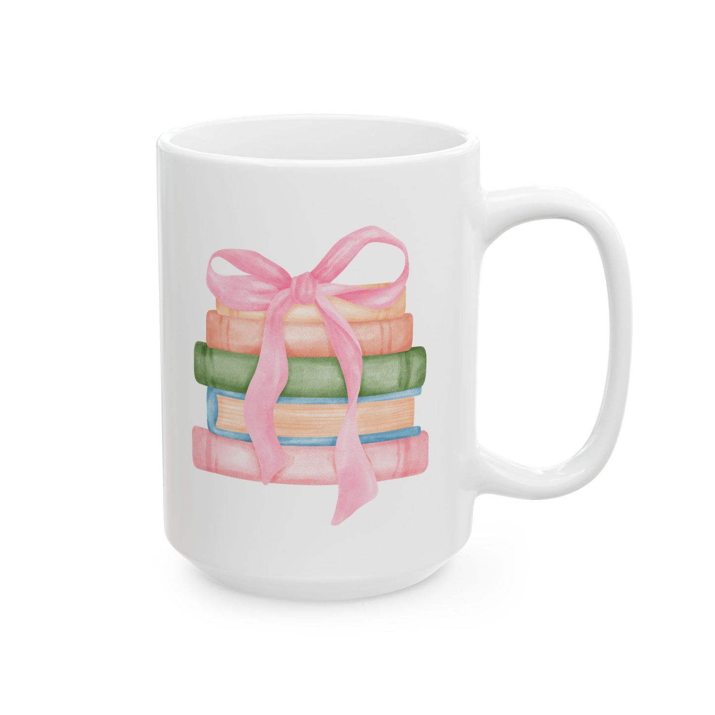 Books & Bow Coquette Mug
