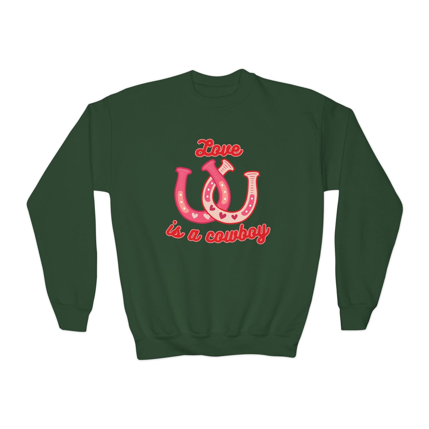 Youth Love Is A Cowboy Sweatshirt