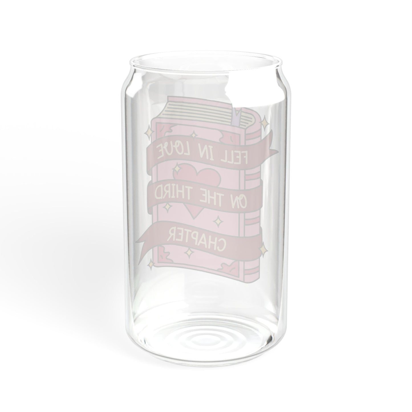 Fell In Love On The Third Chapter Sipper Glass
