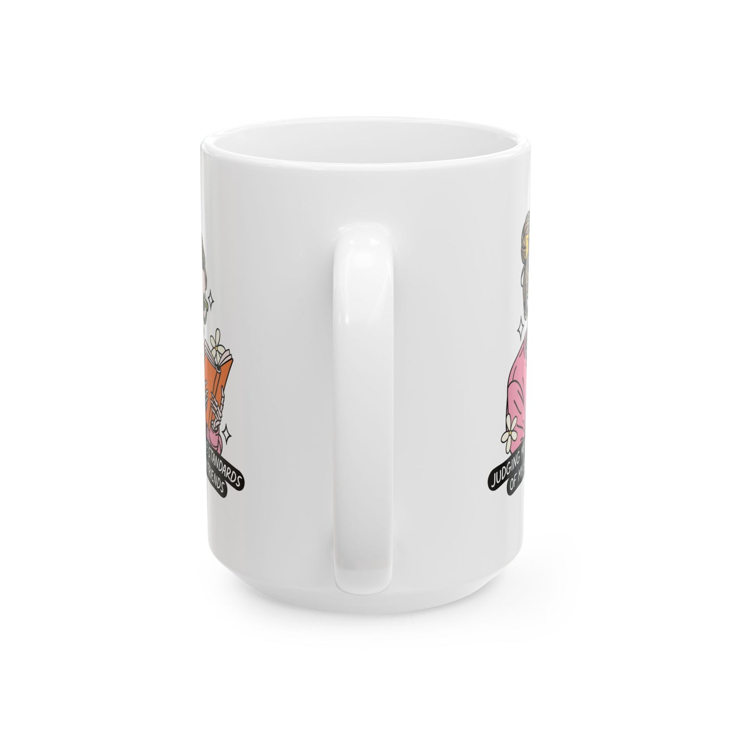 Judging Men By My Book Boyfriends Mug