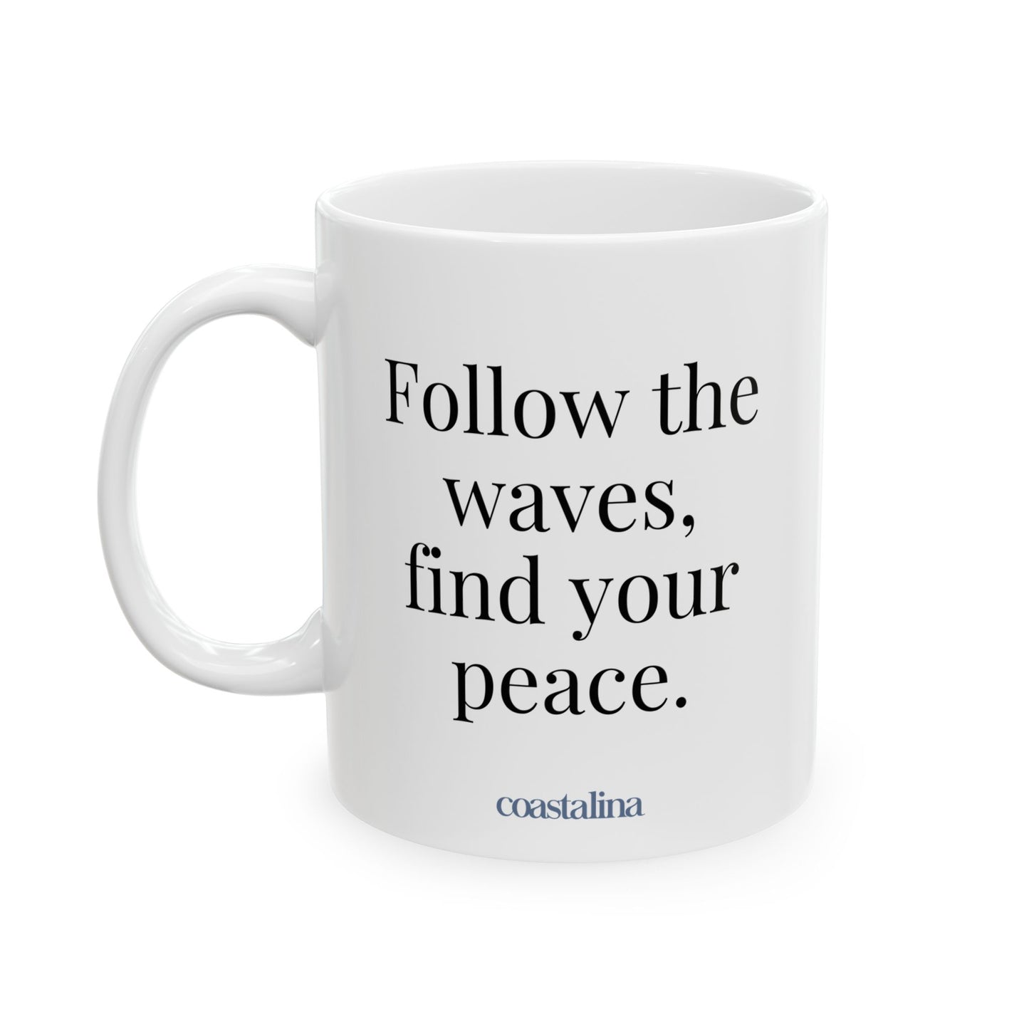 Peaceful Ocean Waves Mug