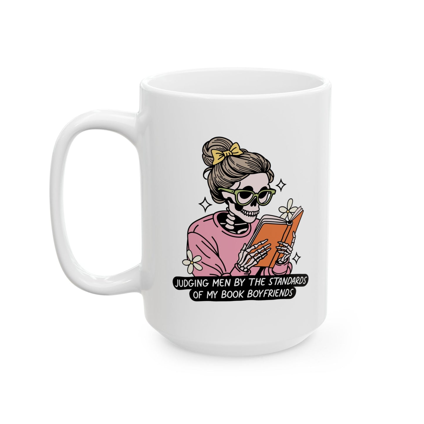 Judging Men By My Book Boyfriends Mug