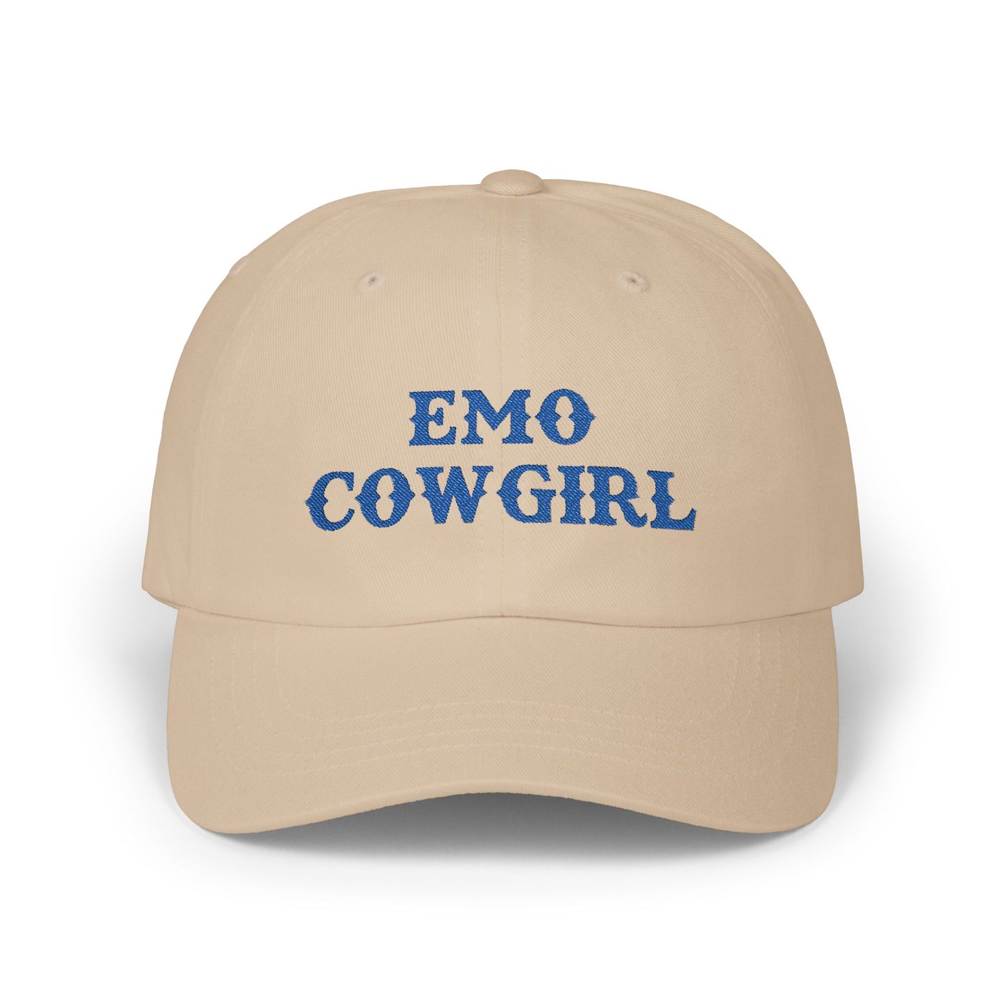 Emo Cowgirl Embroidered Baseball Cap