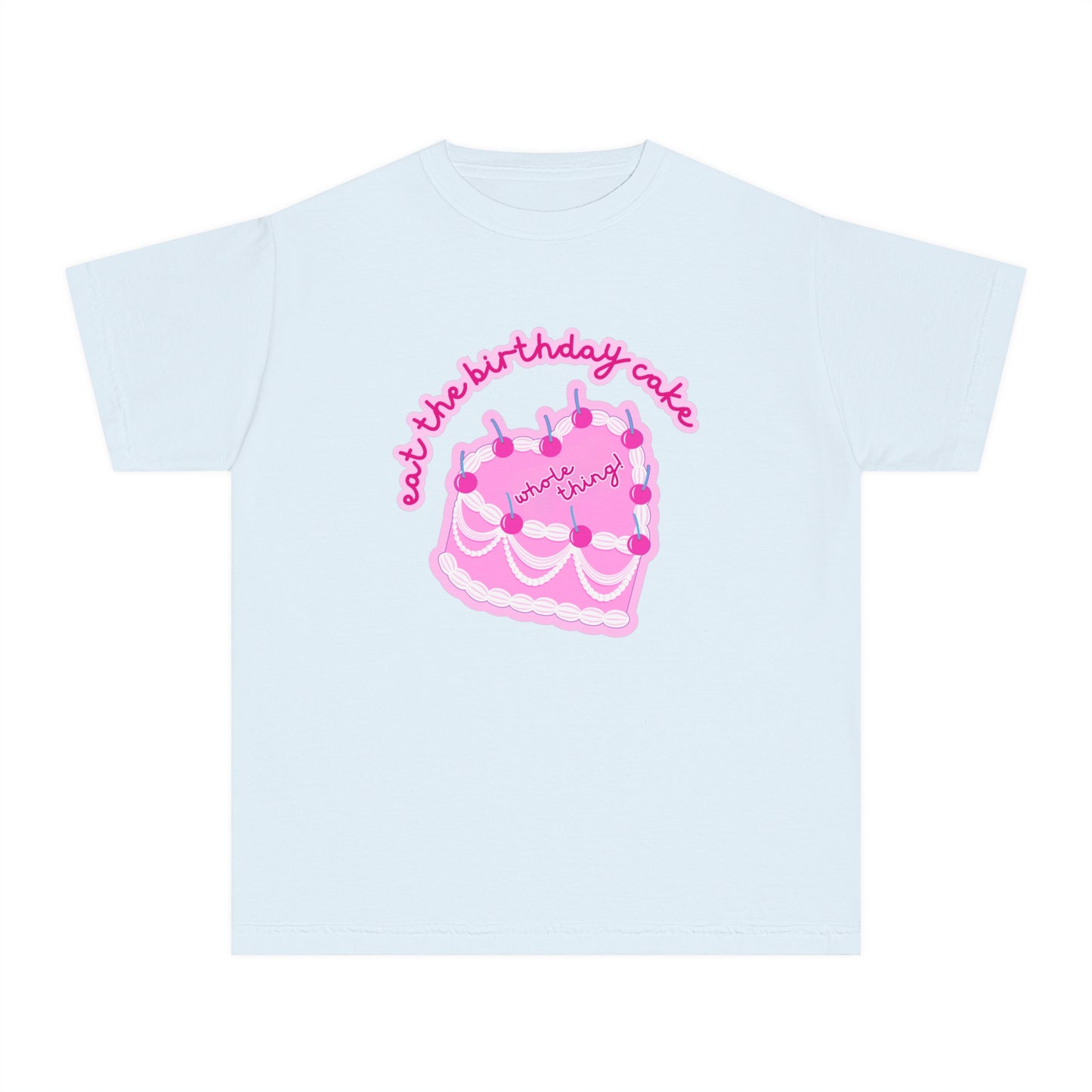 Youth Birthday Cake T-Shirt