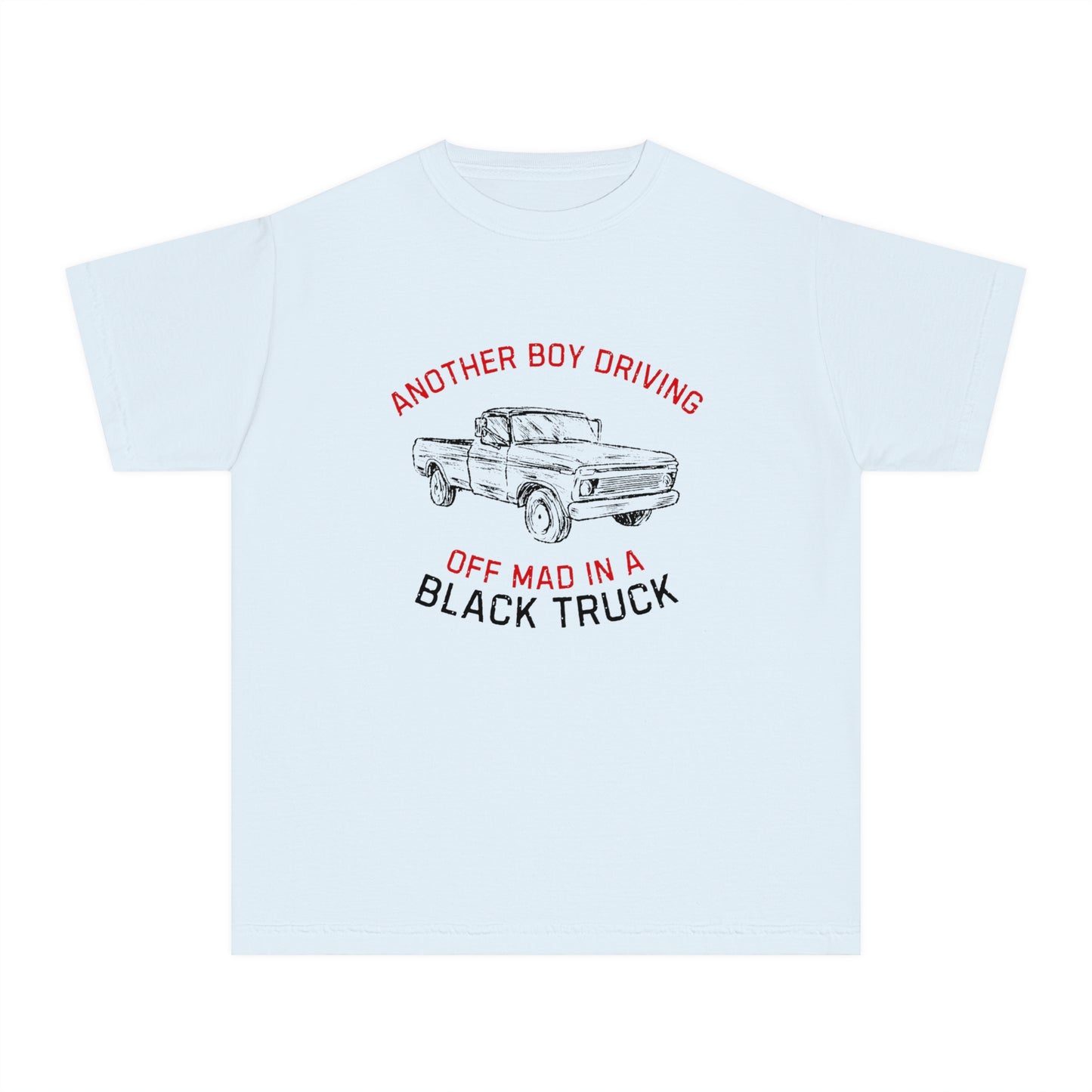 Youth Another Boy Black Truck T-Shirt