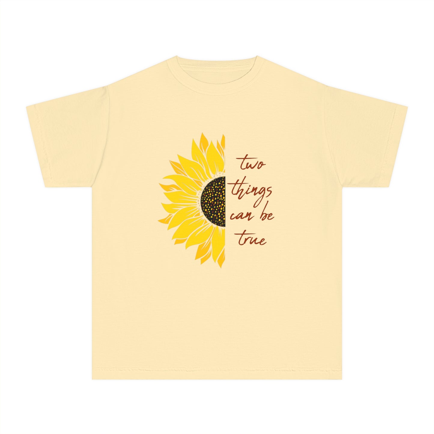 Youth Two Things Sunflower Midweight T-Shirt