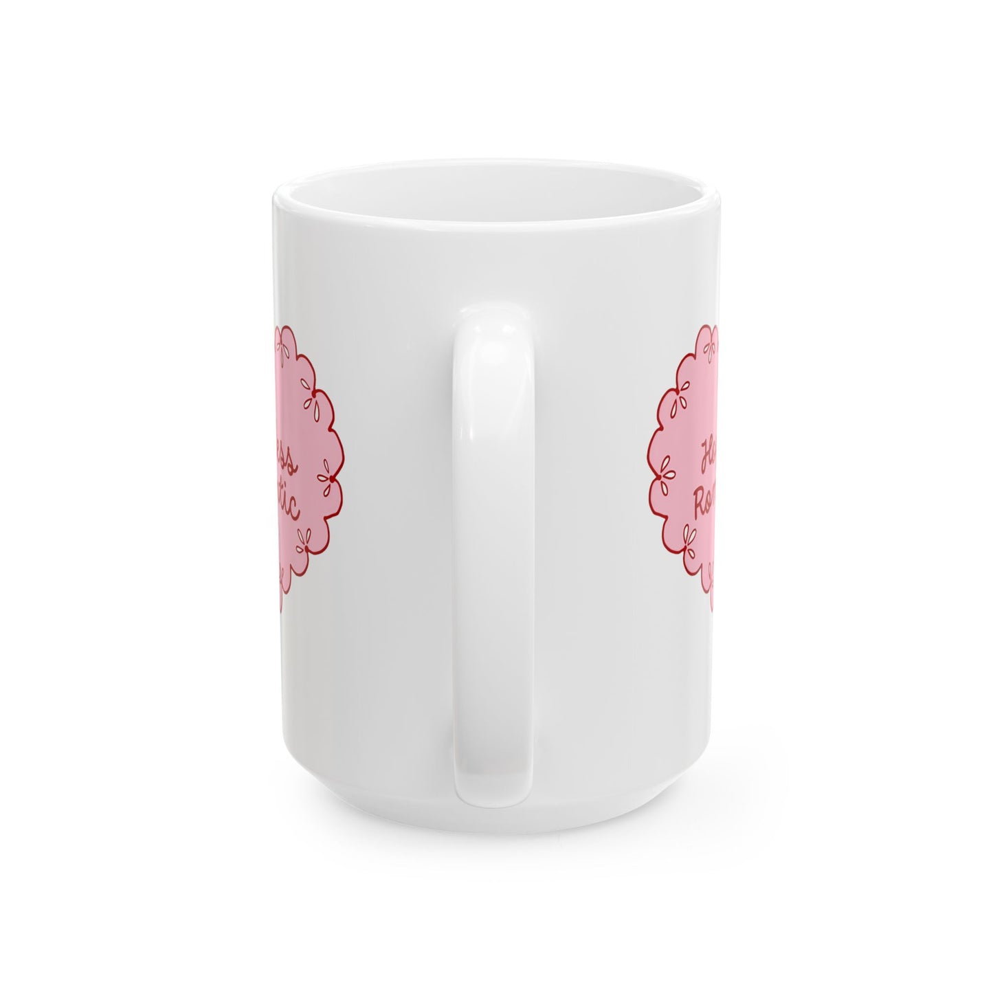 Hopeless Romantic Book Lover Mug