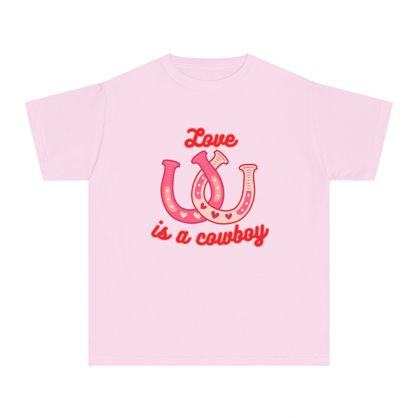 Youth Love Is A Cowboy Graphic T-Shirt