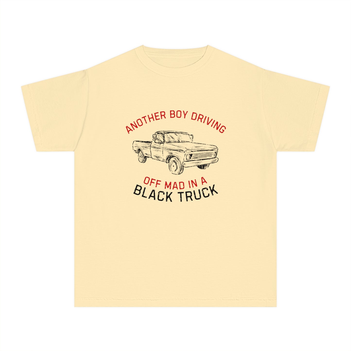 Youth Another Boy Black Truck T-Shirt