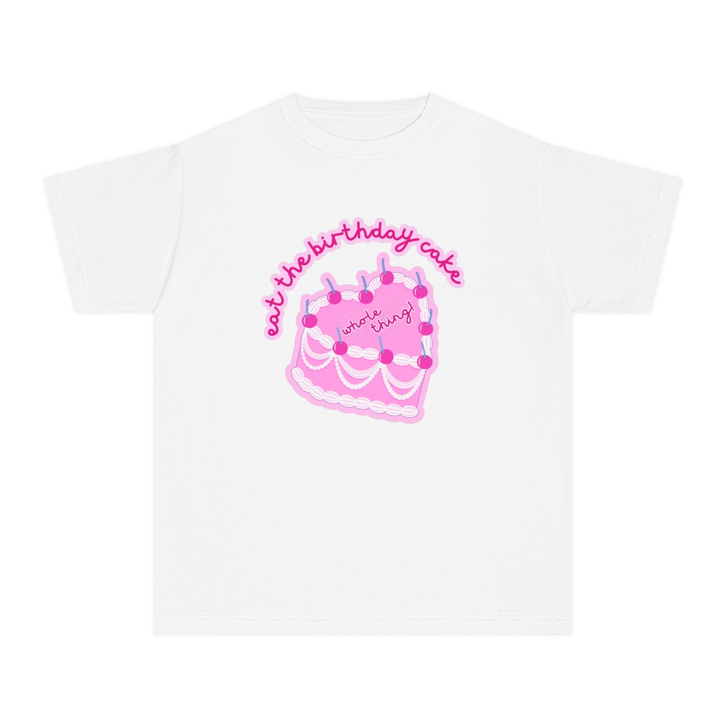 Youth Birthday Cake T-Shirt