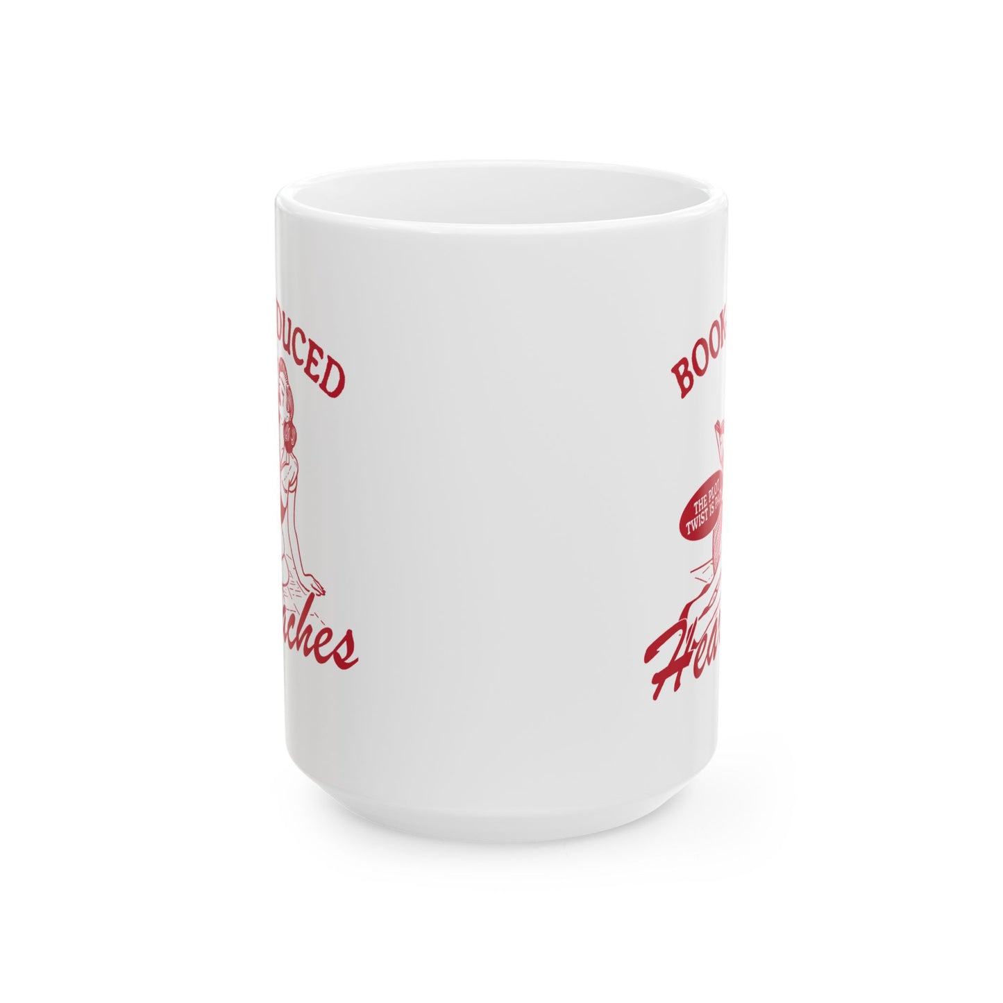 Book Induced Heartaches Mug