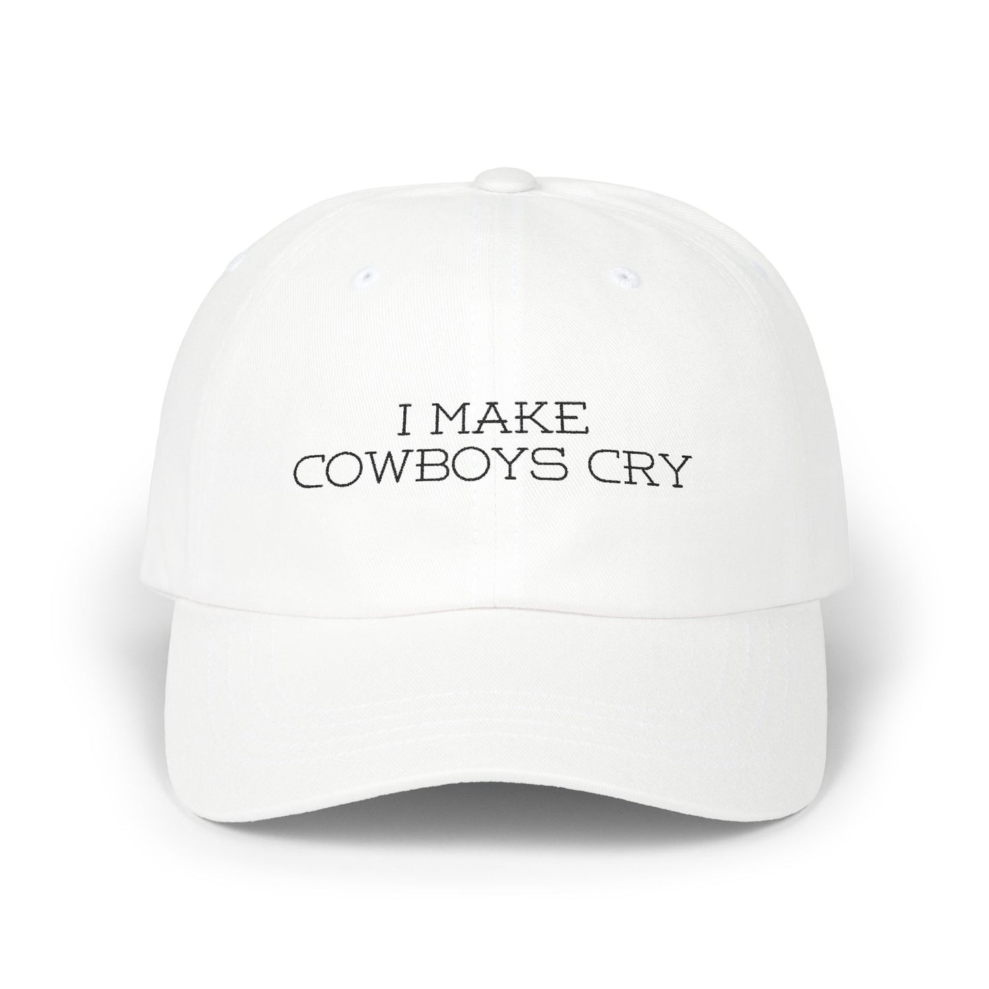 I Make Cowboys Cry Embroidered Baseball Cap