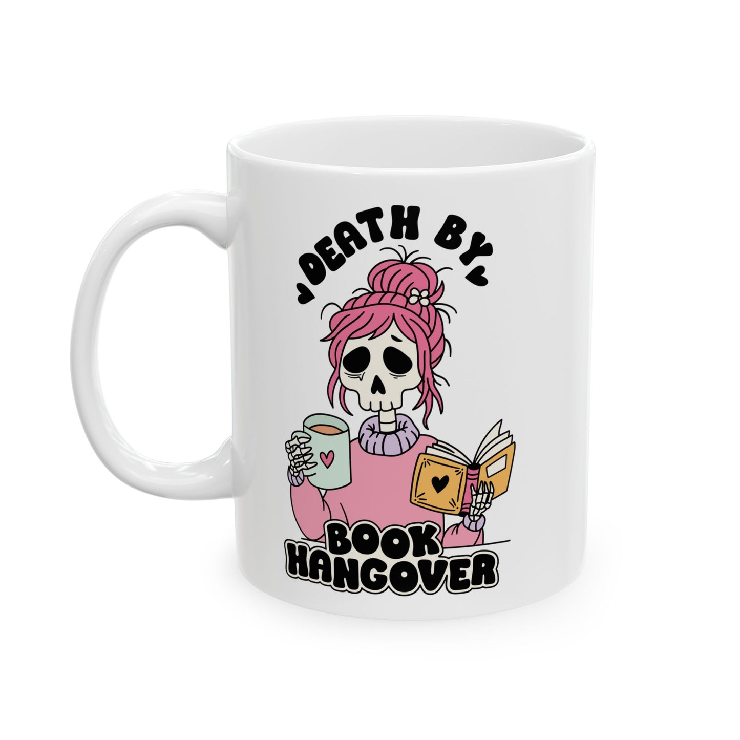 Death By Book Hangover Mug