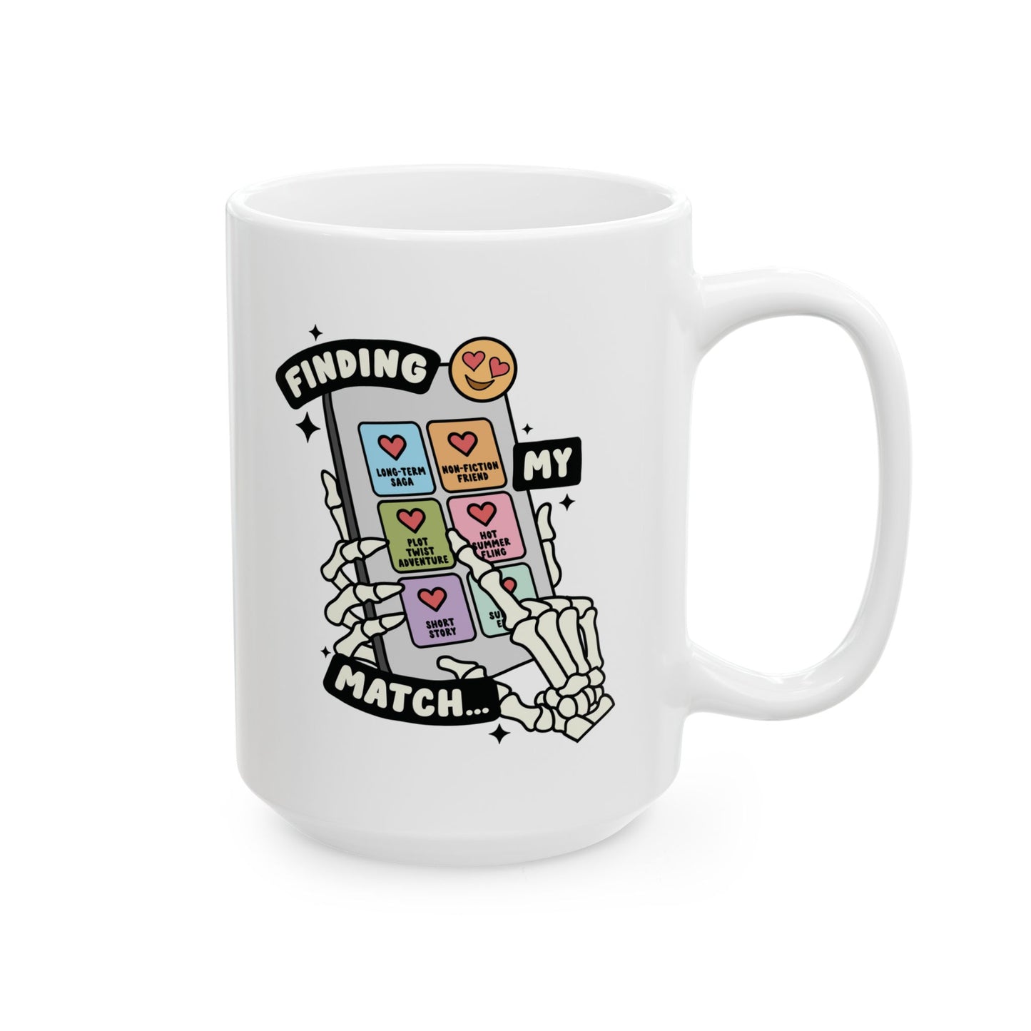 Finding My Match Book Tropes Mug