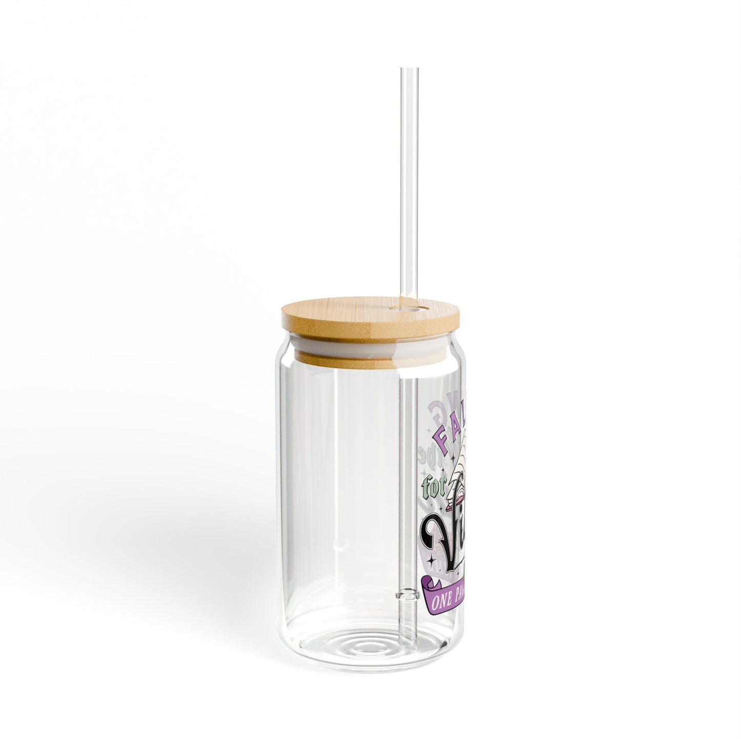 Falling For The Villain Sipper Glass