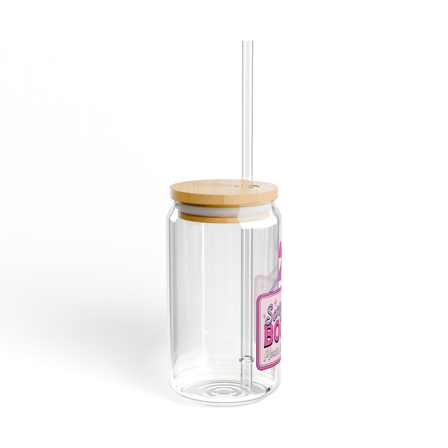 I'm Booked Leave Me Alone Sipper Glass