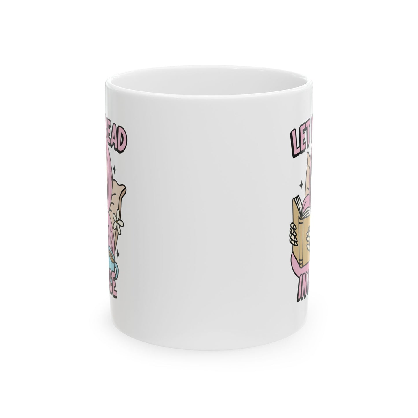 Let Me Read In Peace Mug