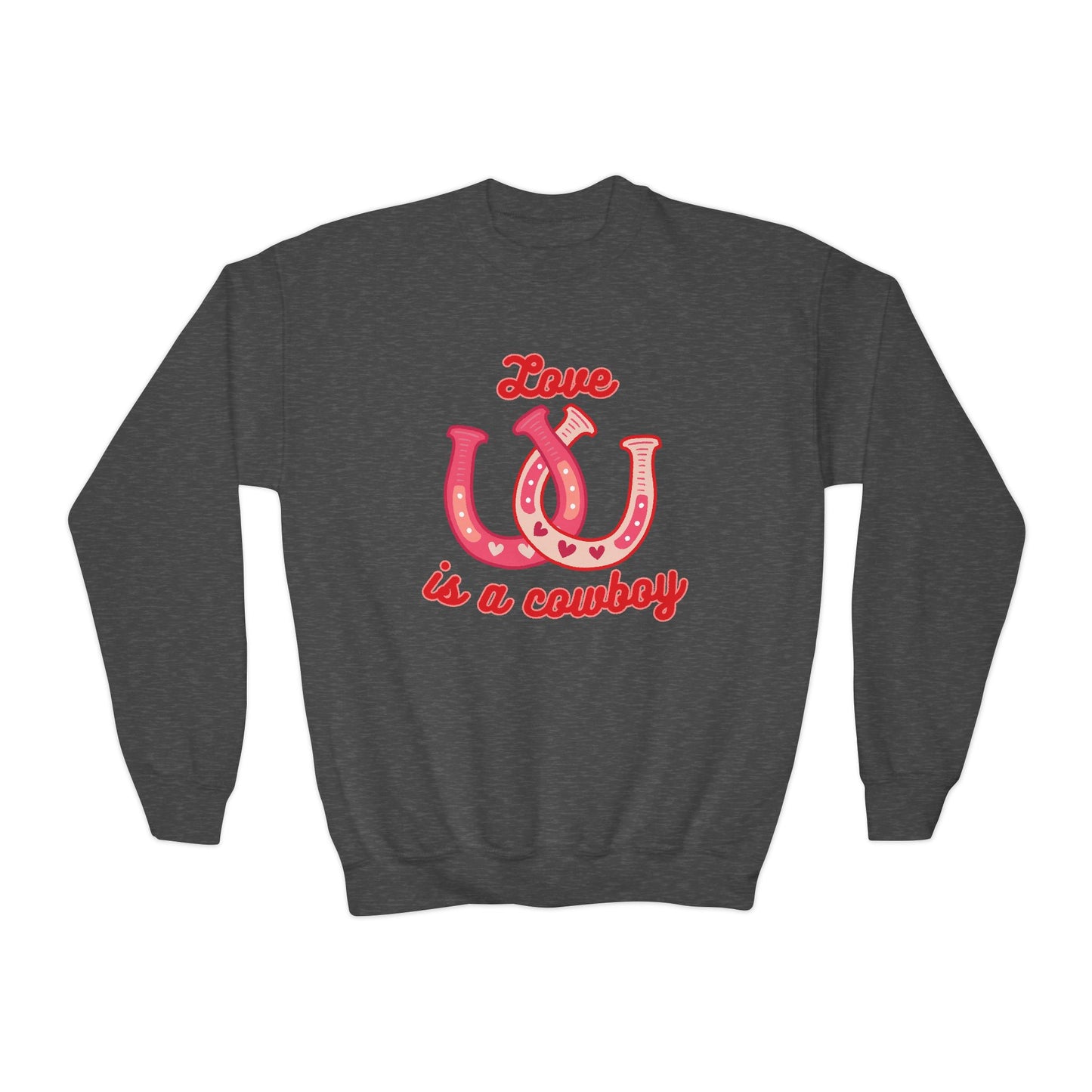 Youth Love Is A Cowboy Sweatshirt