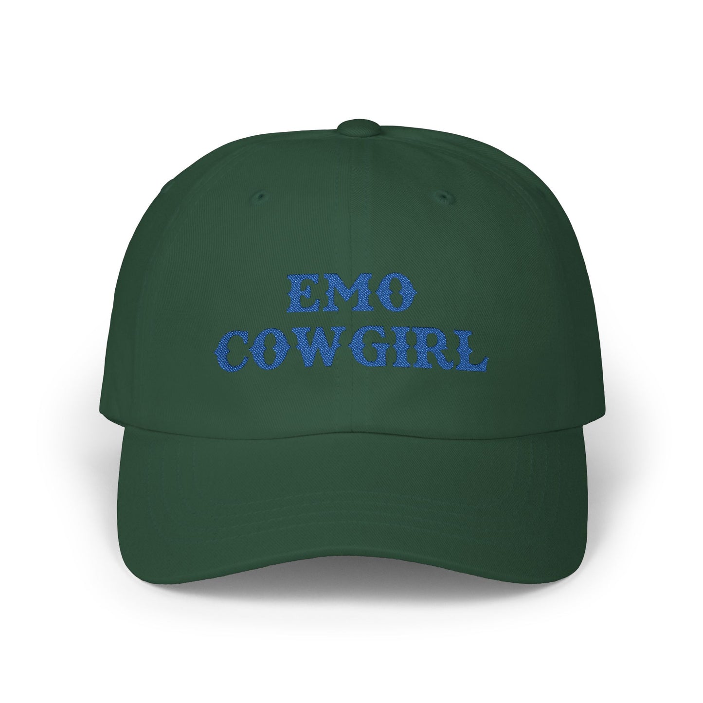 Emo Cowgirl Embroidered Baseball Cap