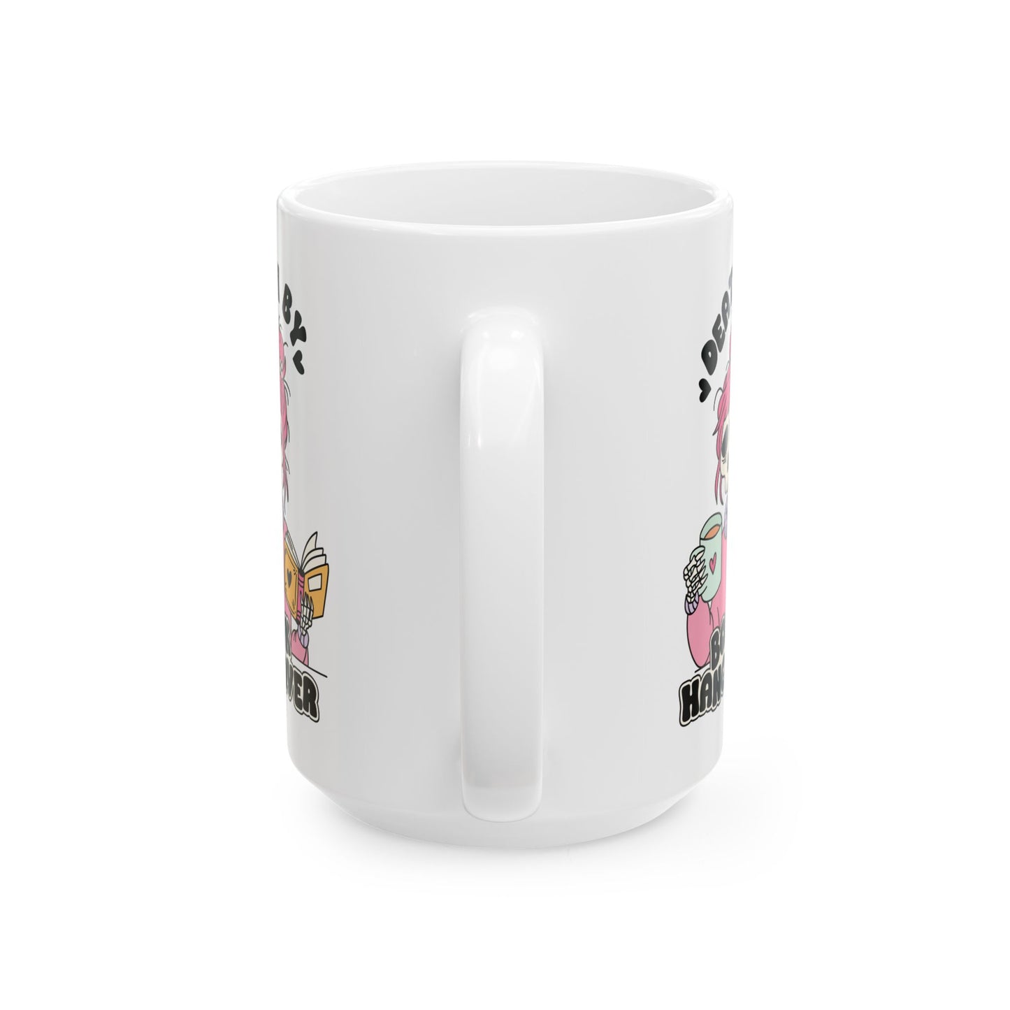 Death By Book Hangover Mug