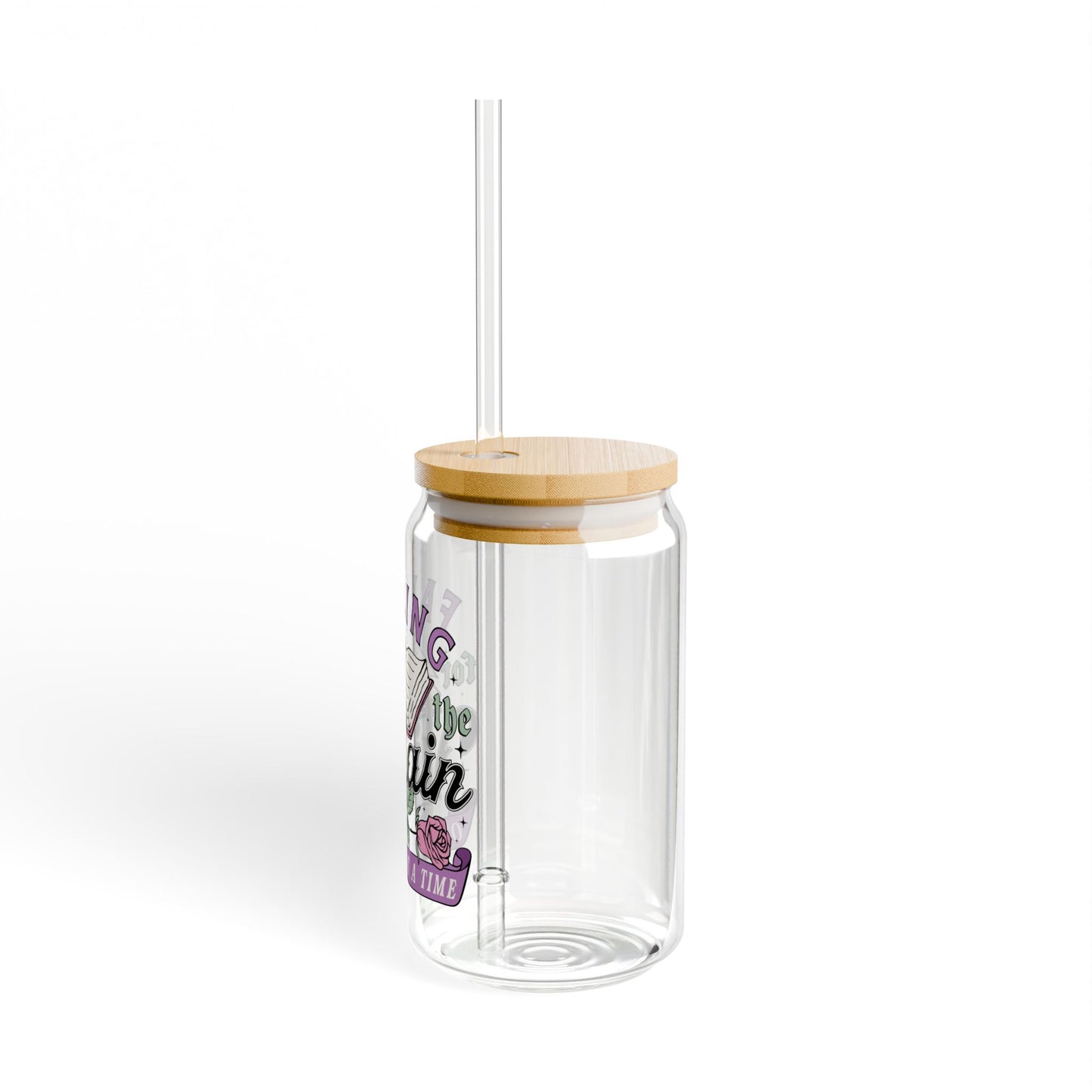 Falling For The Villain Sipper Glass