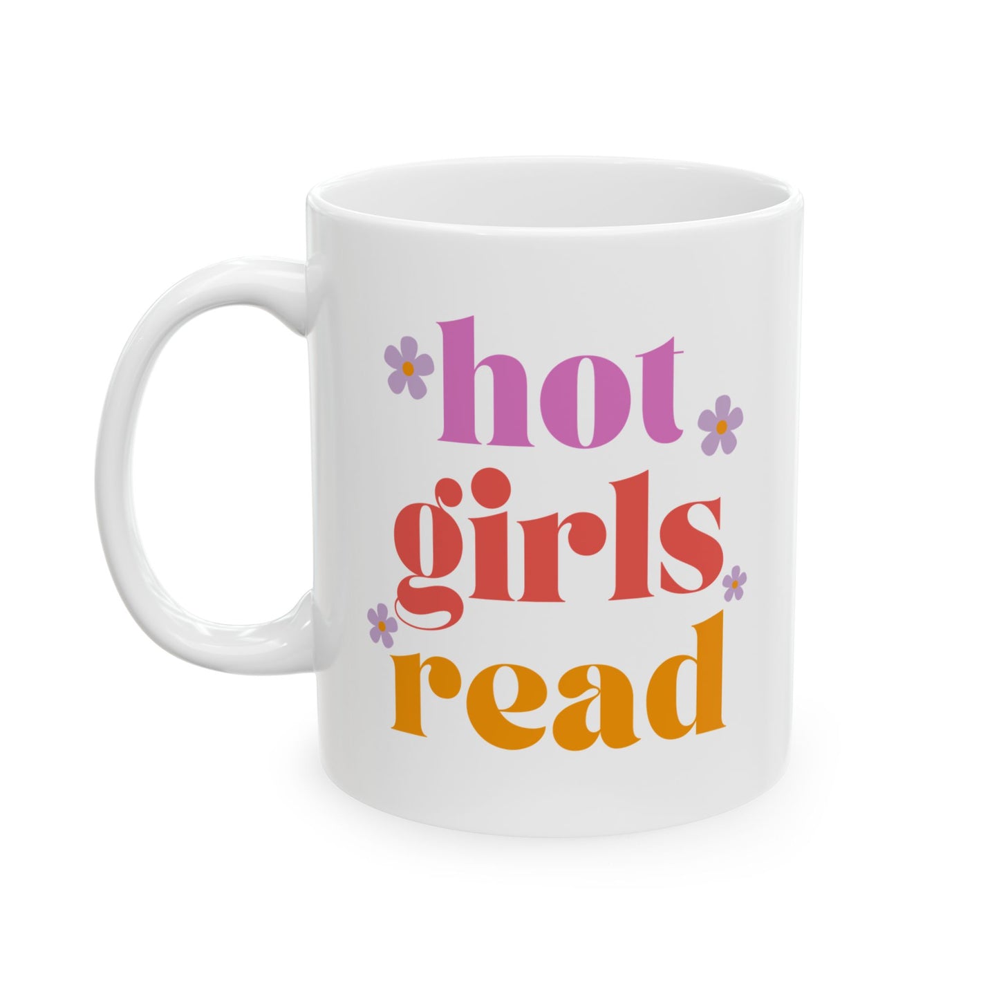 Hot Girls Read Mug