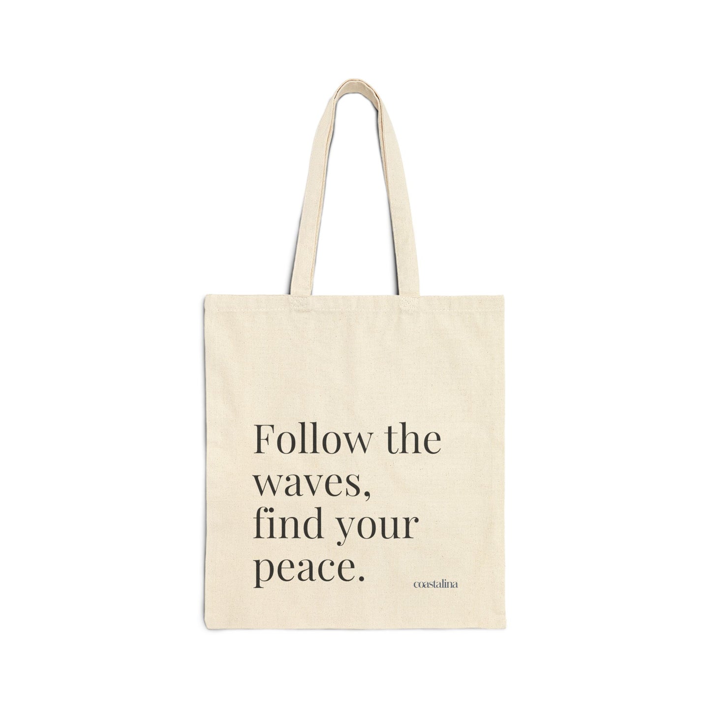 Peaceful Waves Tote Bag