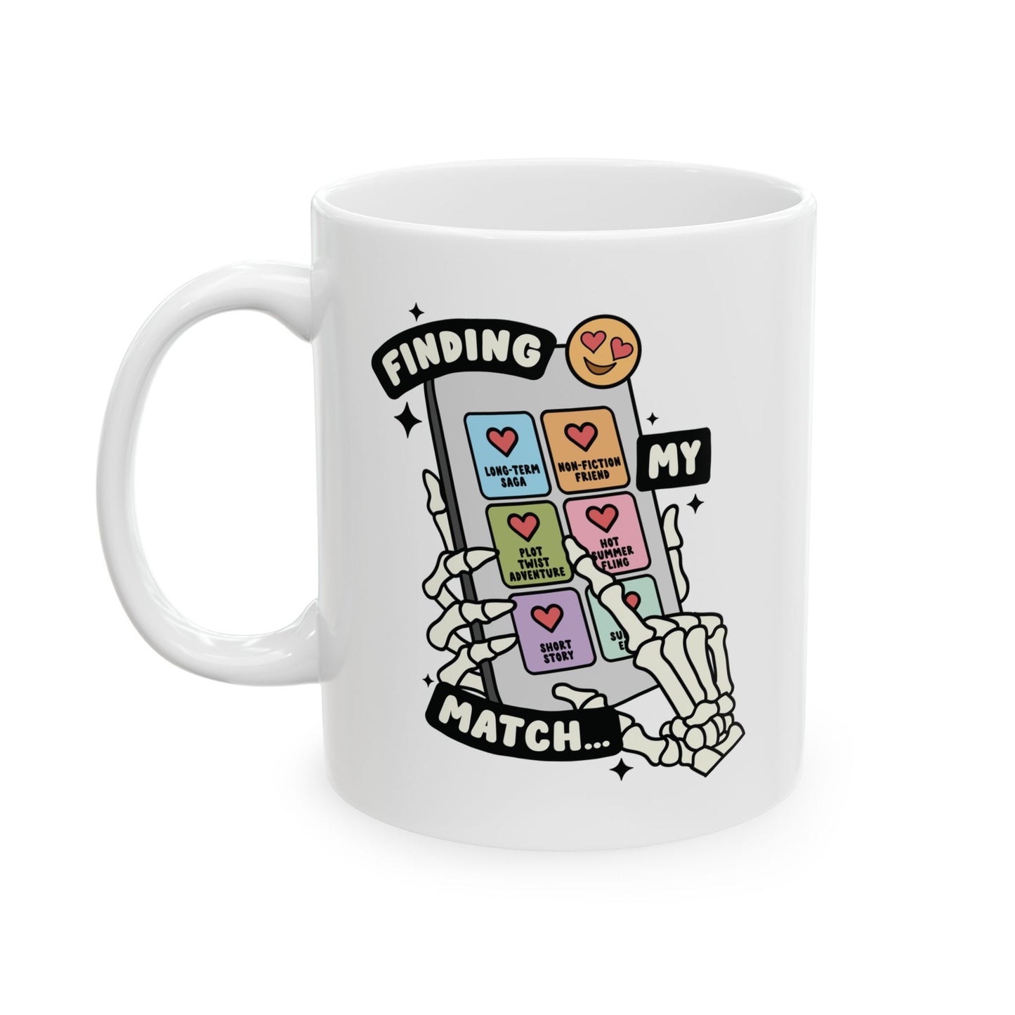 Finding My Match Book Tropes Mug