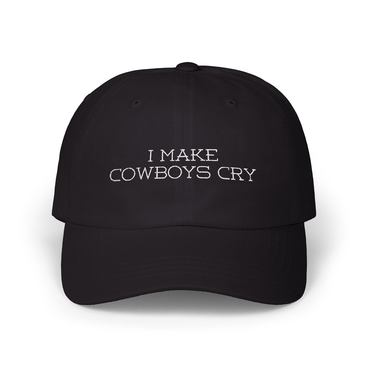 I Make Cowboys Cry Embroidered Baseball Cap