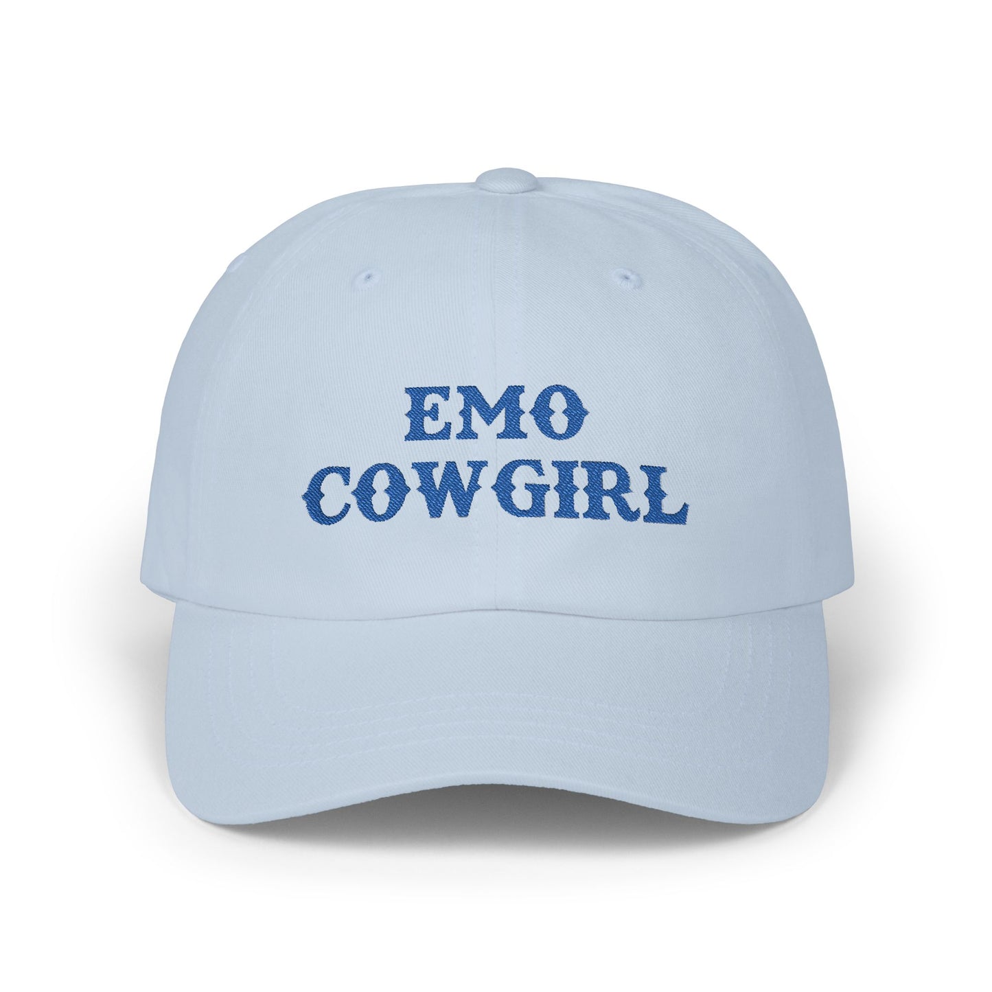 Emo Cowgirl Embroidered Baseball Cap