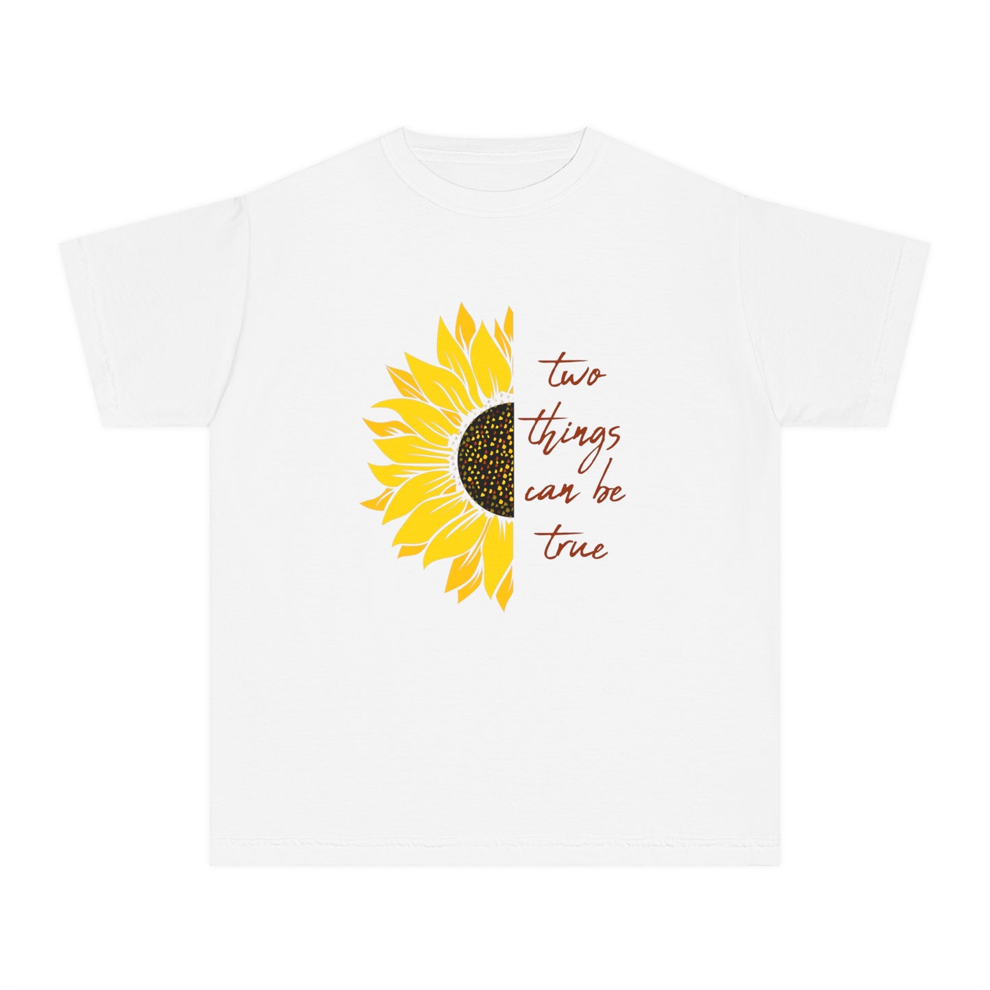 Youth Two Things Sunflower Midweight T-Shirt