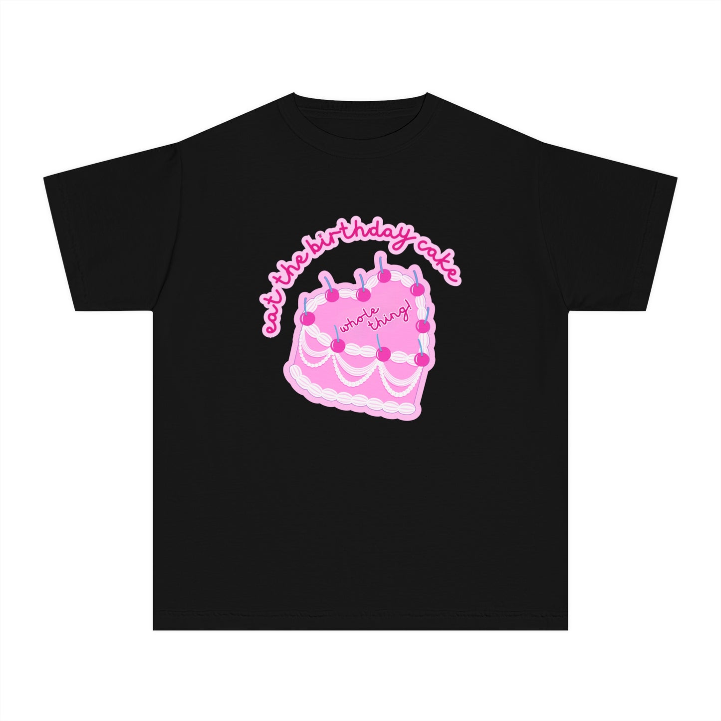Youth Birthday Cake T-Shirt
