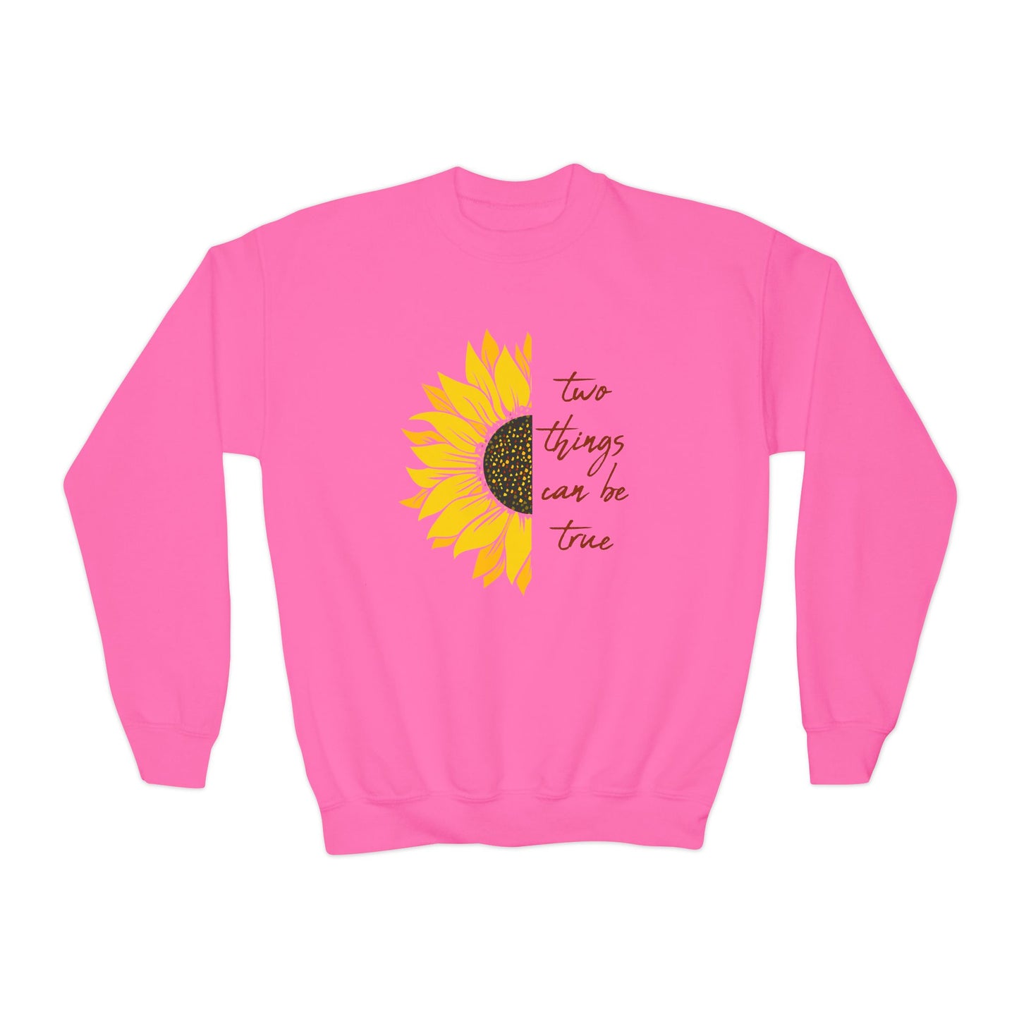 Youth Two Things Can Be True Sweatshirt