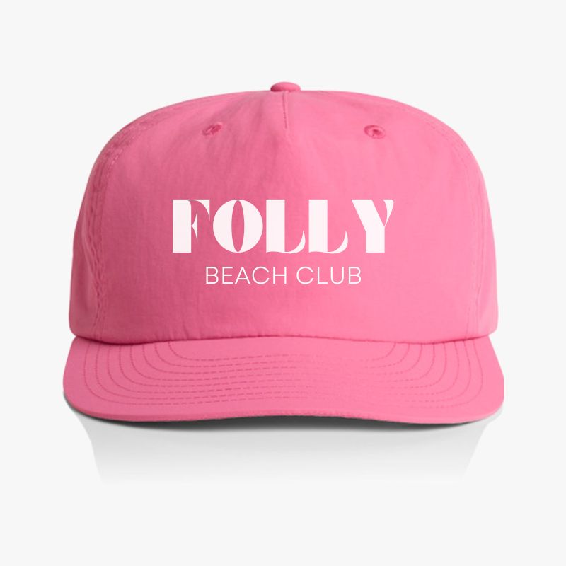 Folly Beach Club Surf Cap